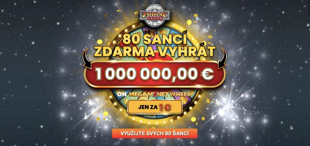 Homepage del casinò Zodiac